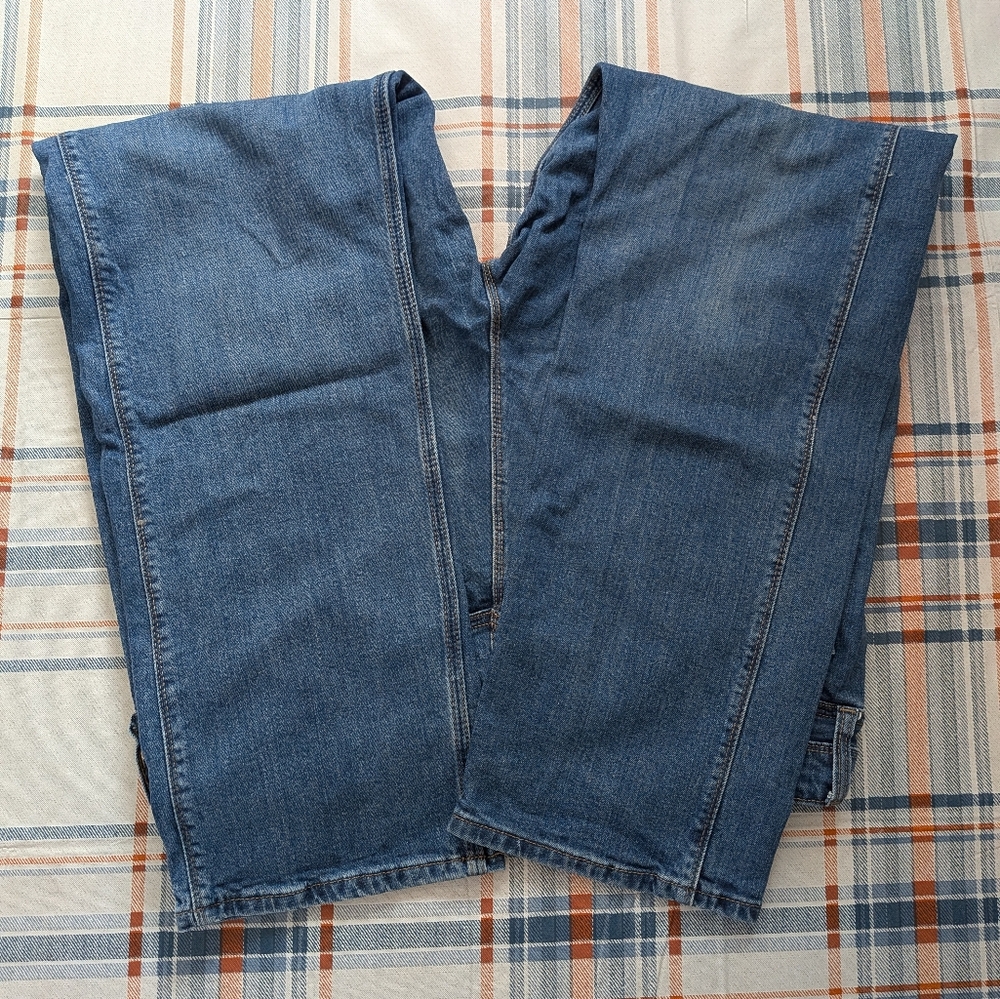 Wrangler Men's Relaxed Fit Blue Jeans Sz 36 x 30 Regular Fit - Picture 9 of 9